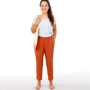 FRAU HANNA - afslappede bukser med elastik, Studio Schnittreif | XS - XXL, 