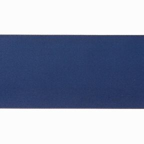 Satinbånd [50 mm] – marineblå, 