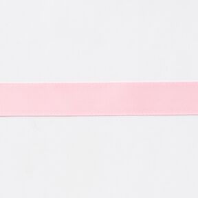 Satinbånd [15 mm] – lys rosa, 