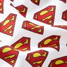 Bomuldspoplin Superman-logo Licensstof | DC Comics – hvid,  thumbnail number 2