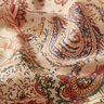 Dekorationsstof Halvpanama retro-paisley – beige,  thumbnail number 2