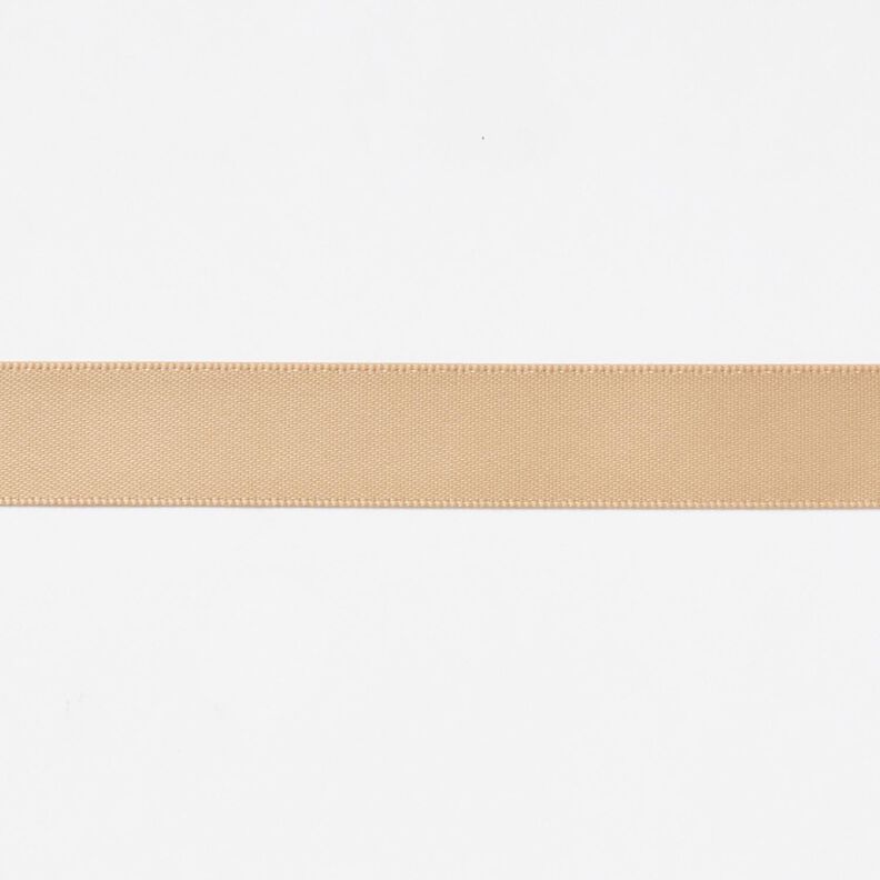Satinbånd [15 mm] – beige,  image number 1