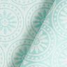 Outdoorstof Jacquard Cirkel-ornamenter – mint/uldhvid,  thumbnail number 4