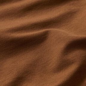 Meget elastisk buksestretch ensfarvet – mellembrun, 