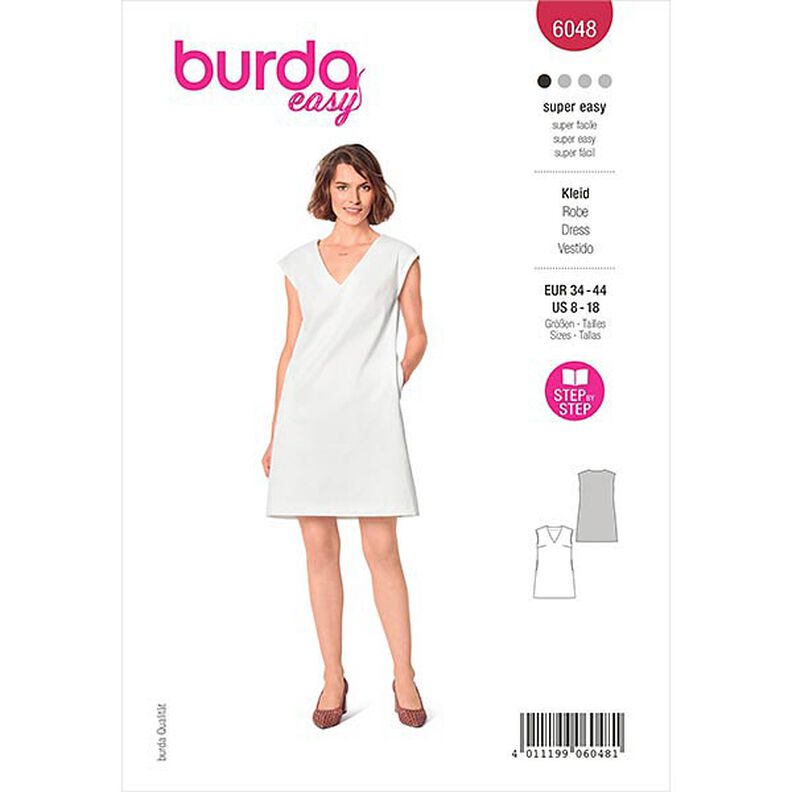 Kjole, Burda 6048 | 34-44,  image number 1