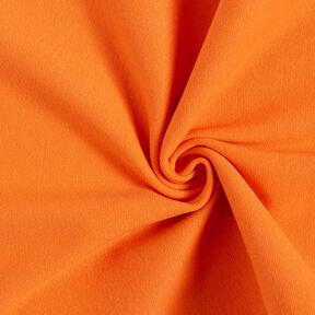 Rib stof ensfarvet – orange, 