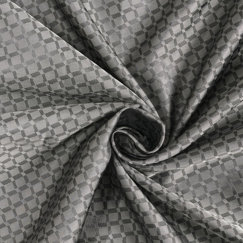 Forstof Jacquard romber – grå,  image number 3