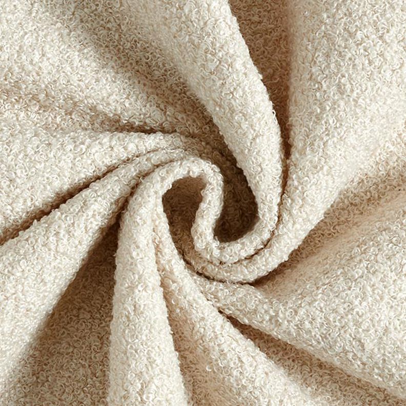 Polsterstof Bouclé – lysebeige,  image number 1