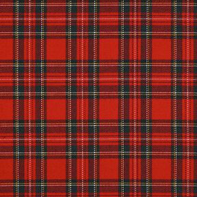 Skotskternet Tartan Små tern – rød, 