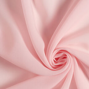 Silkechiffon – lys rosa, 