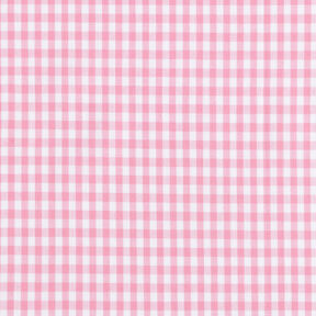 Bomuldsstof Vichy tern 0,5 cm – rosa/hvid, 
