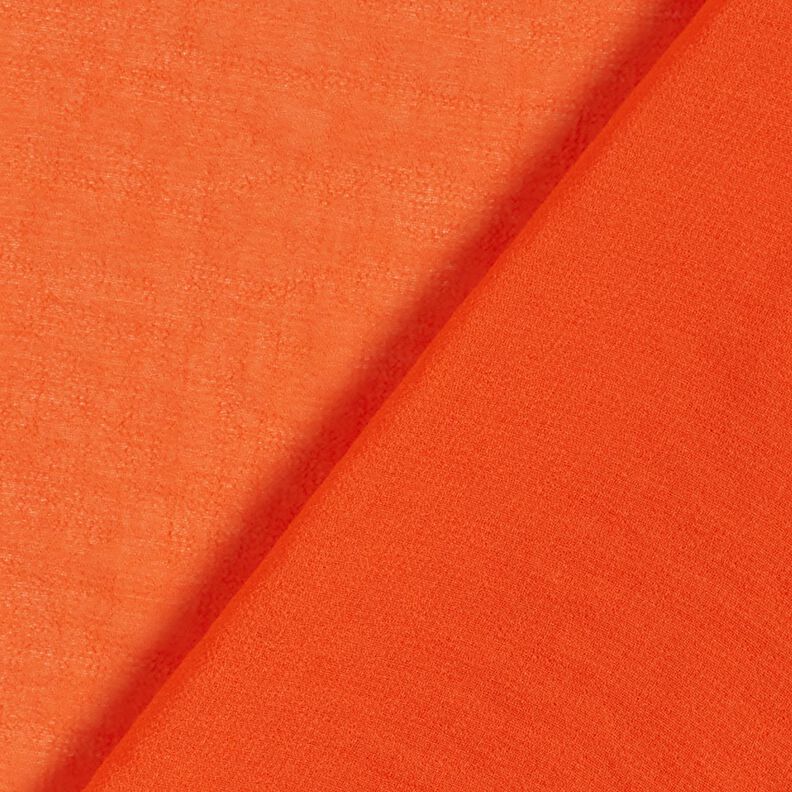 Crêpe Chiffon Ensfarvet – orange,  image number 3