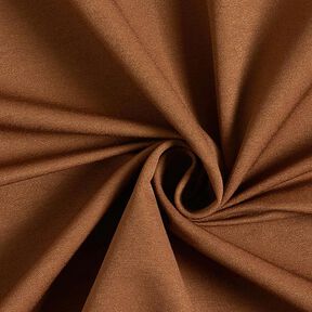 Meget elastisk buksestretch ensfarvet – mellembrun, 