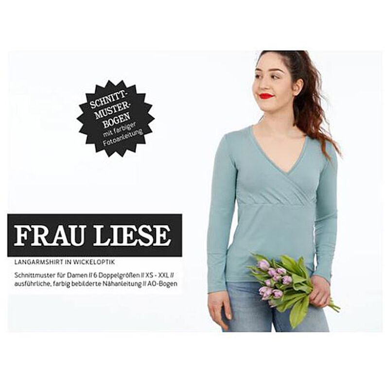 FRAU LIESE skjorte i slå-om-look | Studio klippeklar | XS-XXL,  image number 1