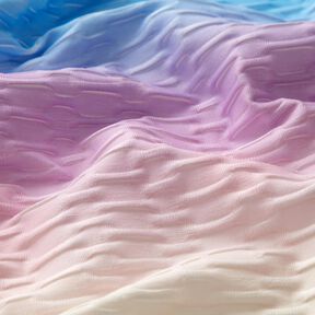 Sportsjersey struktur farveforløb – aquablå/lys rosa, 