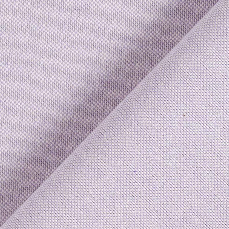 Dekorationsstof halvpanama Chambray genanvendt – pastelhyld,  image number 3