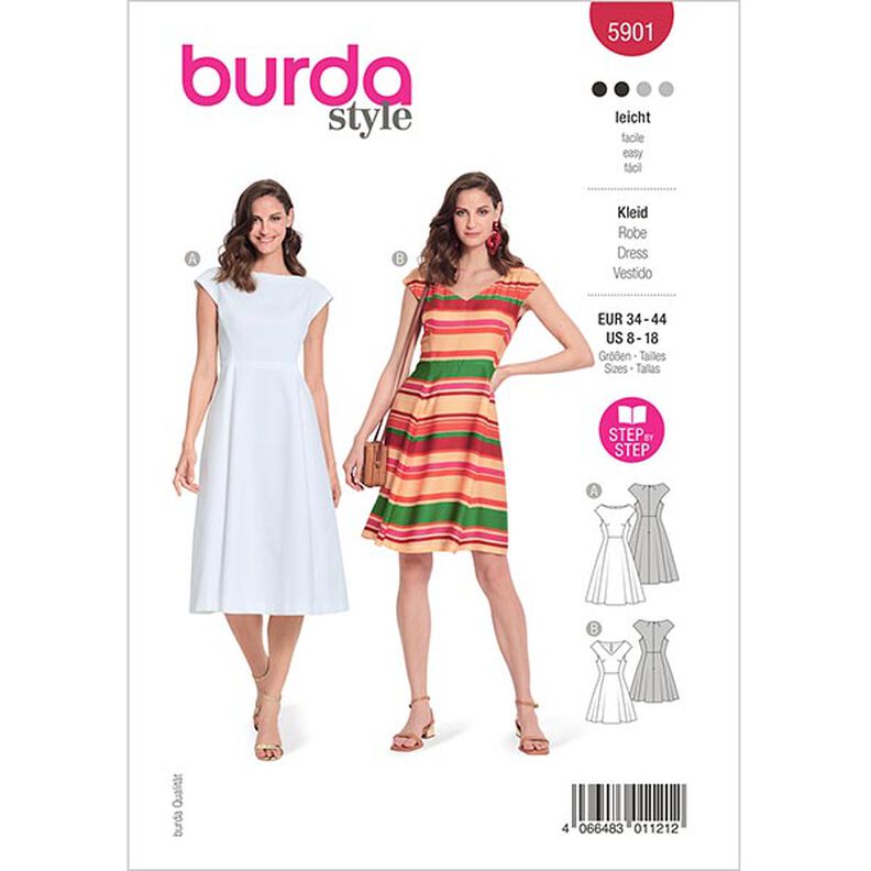 Kjole | Burda 5901 | 34-44,  image number 1