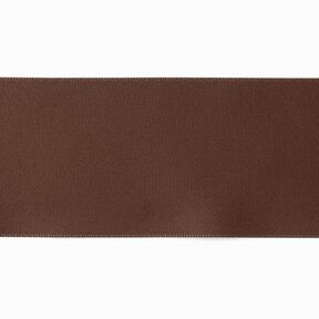 Satinbånd [50 mm] – mørkebrun, 