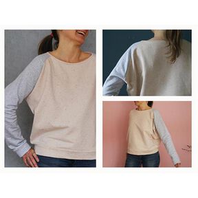 FRAU MONA raglansweater med smalle ærmer | Studio klippeklar | XS-L, 