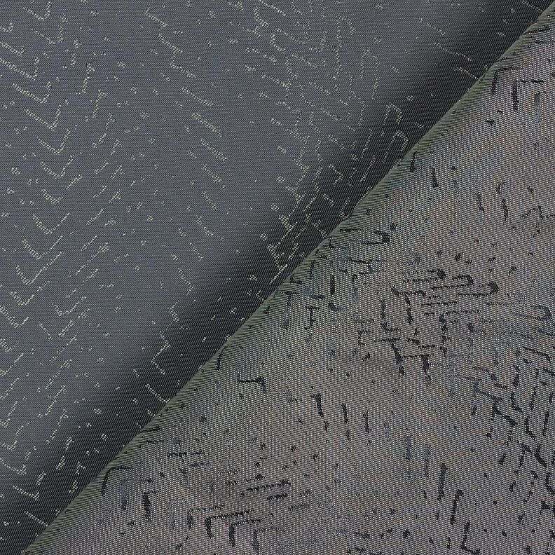 Forstof Jacquard skælmønster – antracit,  image number 4