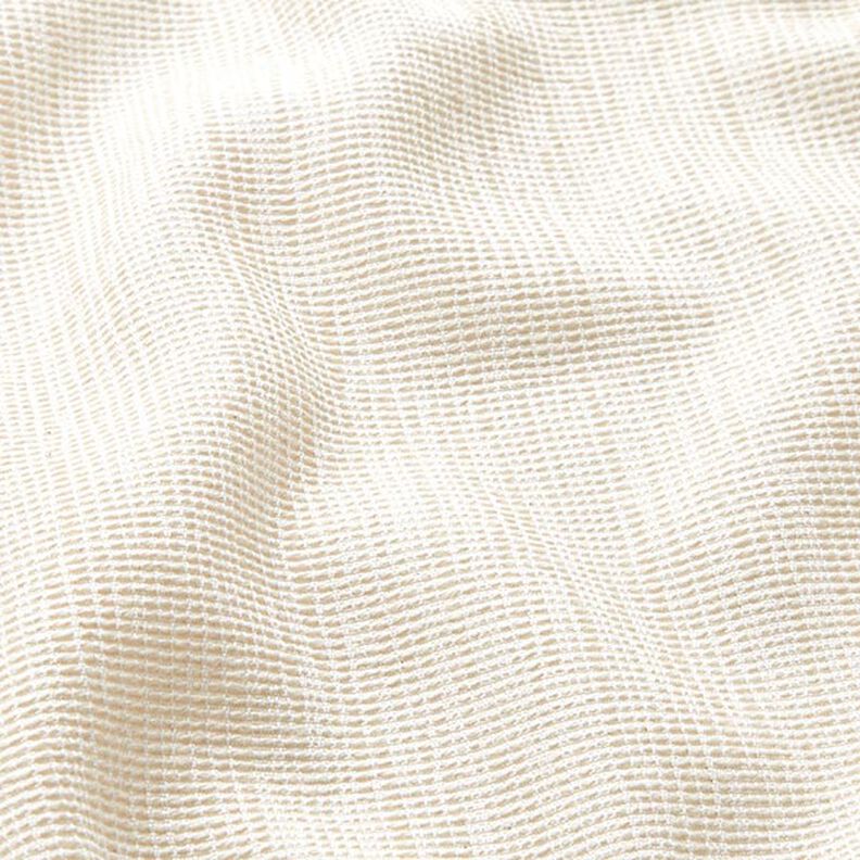 Dekorationsstof Jacquard subtil rib – creme,  image number 2