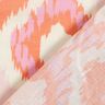 Bomuldsvoile ikat-look – beige/orange,  thumbnail number 4