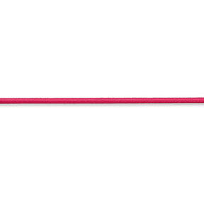Gummikordel [Ø 3 mm] – intens pink, 