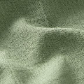 Musselin/Dobbelt-Crincle stof 245 cm – uldhvid, 