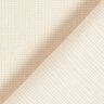 Dekorationsstof Jacquard subtil rib – creme,  thumbnail number 3