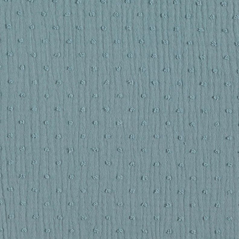 Musselin Dobby – jeansblå,  image number 1
