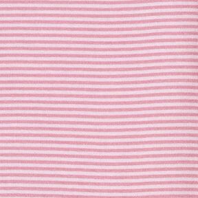 Ribvævet, rørformet stof smalle cirkler – gammelrosa/rosa, 
