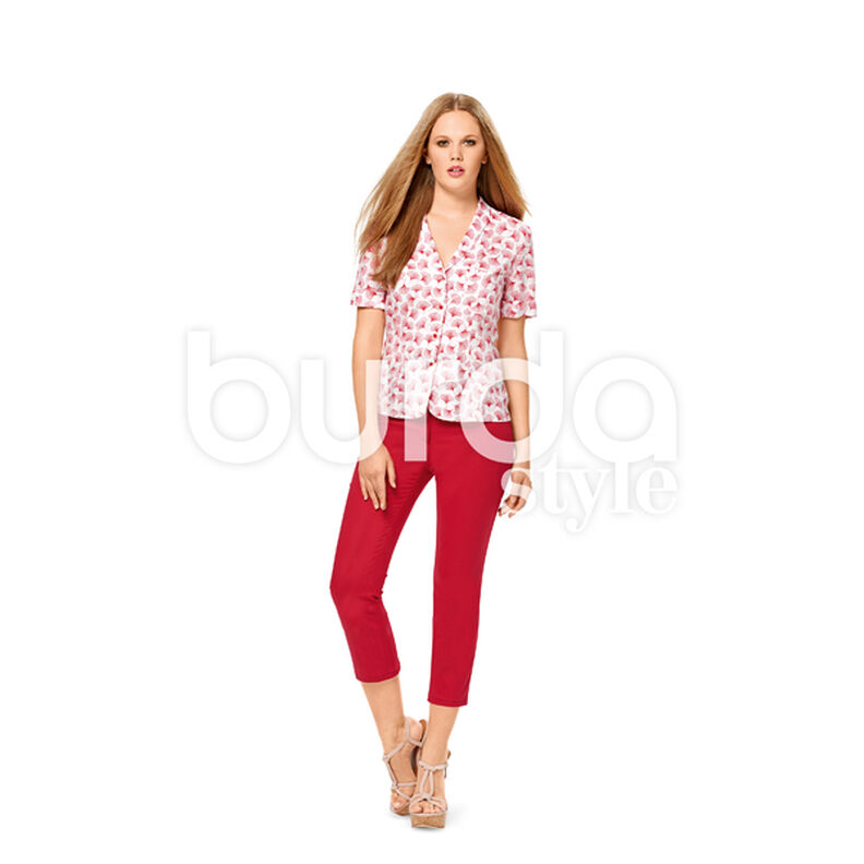 Bluse, Burda 6533,  image number 3