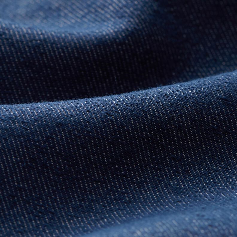 Stretch-denim bomuldsblanding medium – jeansblå,  image number 2