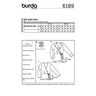 Slå-om-bluse, Burda 6169 | 34-44,  thumbnail number 9