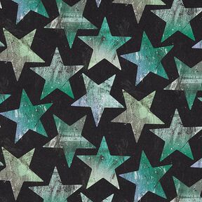 Softshell stjerner – sort/grøn, 