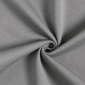 Sweatshirt lodden ensfarvet Lurex – mørkegrå/sølv, 
