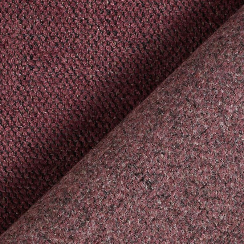 Polsterstof chenille-stof – merlot,  image number 3