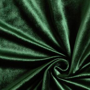 Dekorationsstof fløjl – mørkegrøn, 