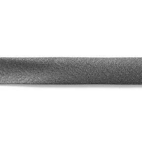 Skråbånd Metallisk [20 mm] – sort, 