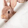 Dekorationsstof Halvpanama store harer – elfenben/brun,  thumbnail number 4