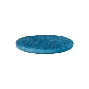 Knap af Taguanød 2-huls [ 15 mm ] – turkisblå, 