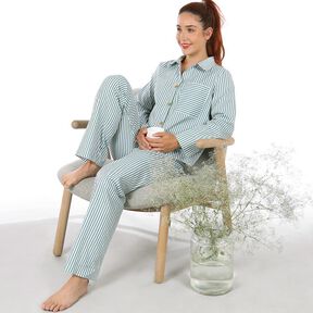 FRAU HILDA Pyjamas med kort og lang variant | Studio Schnittreif | XS-XXL, 