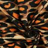 Viskosejersey store leopardpletter – brun/orange,  thumbnail number 3