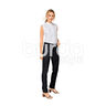 Bukser / Jeans / 3/4 Hose, Burda 6534,  thumbnail number 3