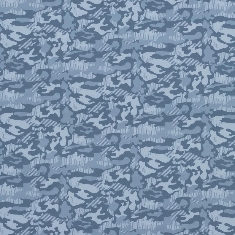 Sports- og funktionsjersey camouflage – blågrå,  image number 1