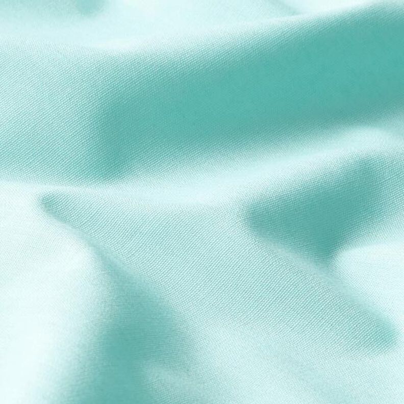 Bomuldspoplin Ensfarvet – mint,  image number 2