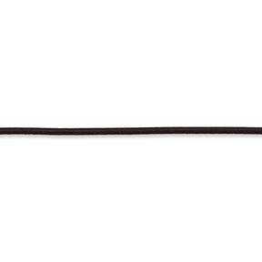 Gummikordel [Ø 3 mm] – sortbrun, 