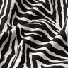 Dekorationsstof Jacquard Zebra – elfenben/sort,  thumbnail number 2