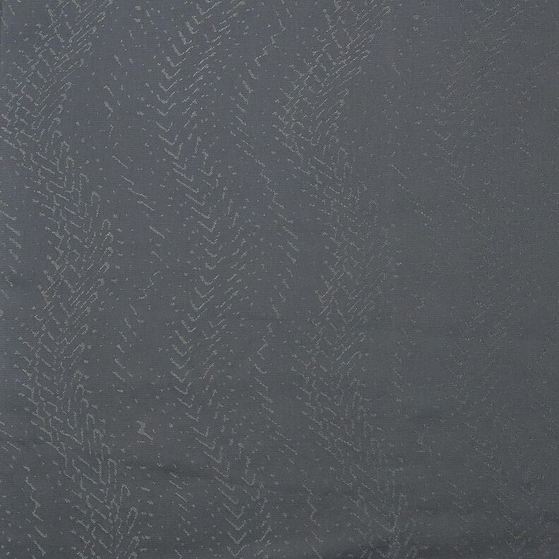 Forstof Jacquard skælmønster – antracit,  image number 1