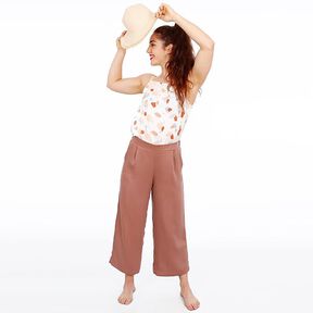 FRAU HEDDA - culotte med brede ben og elastisk linning, Studio Schnittreif | XS - XXL, 
